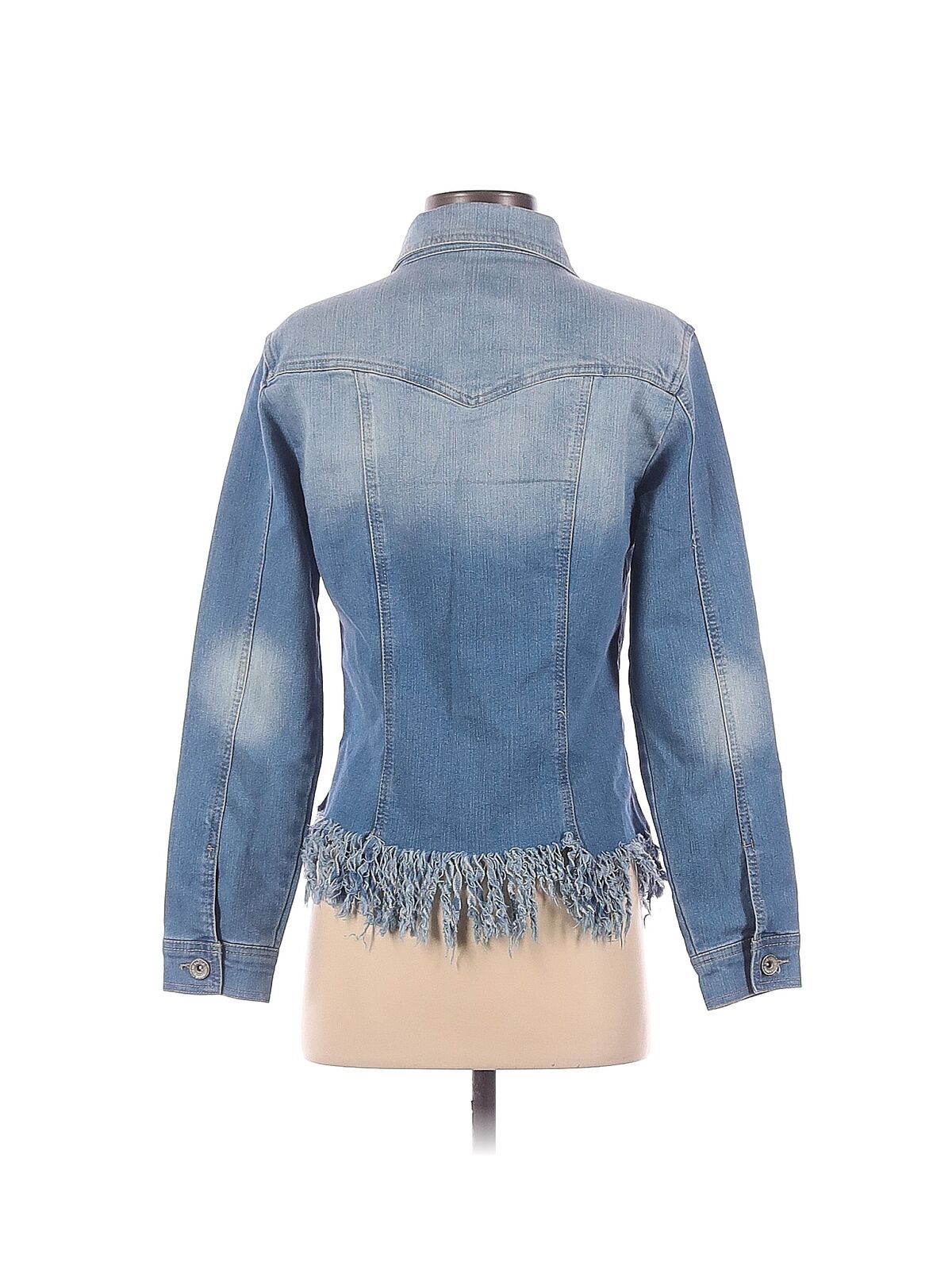 LAL Live A Little Women Blue Denim Jacket S | eBay