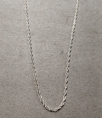 Shop LC Sterling Silver 4.0g Rope Chain Necklace 24''