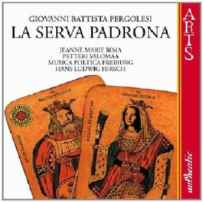 Pergolesi La serva padrona CD Pergolesi Giovanni Battista New & Sealed