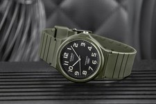 Casio MQ-24UC-3BDF - Orologio Analogico Verde E Nero Al Quarzo, Cassa In Resina, Vetro Sintetico - 5