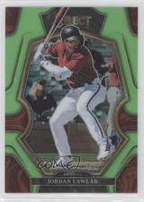 2023 Panini Select Premier Level Neon Green Prizm 44/75 Jordan Lawlar #125 0zg4