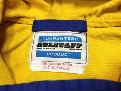 Belstaff Dalesman 50s Ventile Mountain Hiking Smock Blue/Yellow