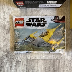LOT OF 3 LEGO Star Wars Sets 30383 Naboo Starfighter 75119 Jyn Erso HC Book NEW