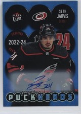 2024-25 Upper Deck Fleer Ultra Puckheads Auto Seth Jarvis #PH-18 Auto 0m8b