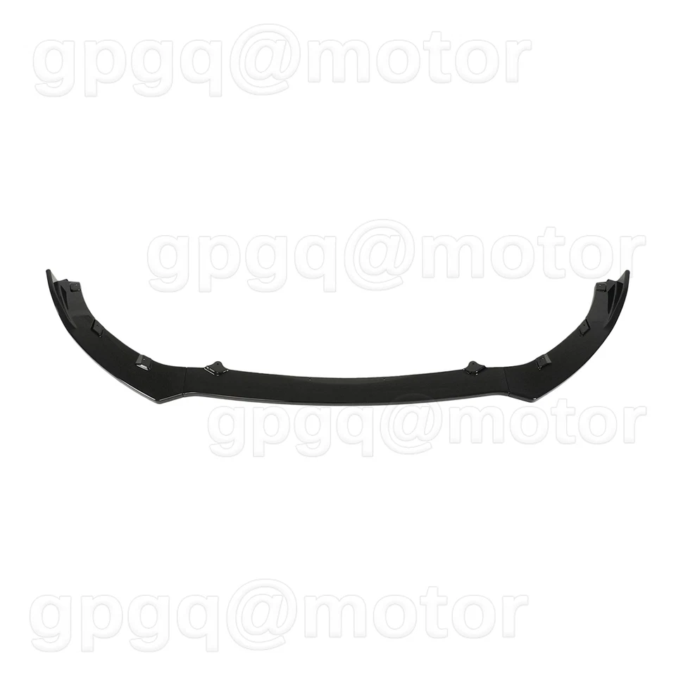 For Mazda MX-5 Miata ND RF 16-25 JDM Style Gloss Black Front Bumper Lip Splitter - Image 4 of 4
