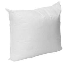 MYBECCA PREMIUM STUFFER PILLOW INSERT SHAM SQUARE FORM, 14" L X 14" W - WHITE