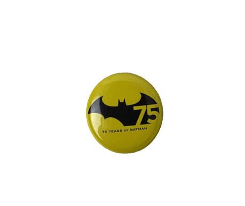 DC Comics Promo 75 Years of Batman Pinback button
