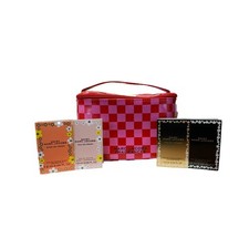 Marc Jacobs Vanity Case Red & Pink Checkered ...