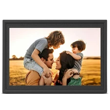 Digital Picture Frame WiFi, 10.1 Inch Frameo Digital Photo Frame 32GB Memory,...