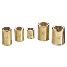 Brass Hose Ferrule, 0.593 in I.D. Western Enterprises 7326 698944072438