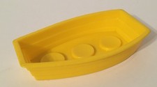 Vintage Harsboro Weebles Yellow Camper Boat 3 Seater