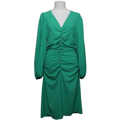 Ichi, Kleid, Größe: 38, Grün, Elasthan/Polyamid/Polyester, Einfarbig, Damen #v2q