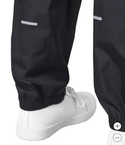 Mondetta Boys Girls Rain Jacket Pants Black 2-Piece Wind Water Resistant - Picture 8 of 8