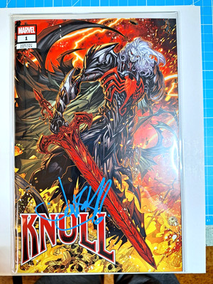 KNULL #1 JONBOY MEYERS EXCLUSIVE  TRADE DRESS VARIANT SIGNED AP COPY W/FOIL COA