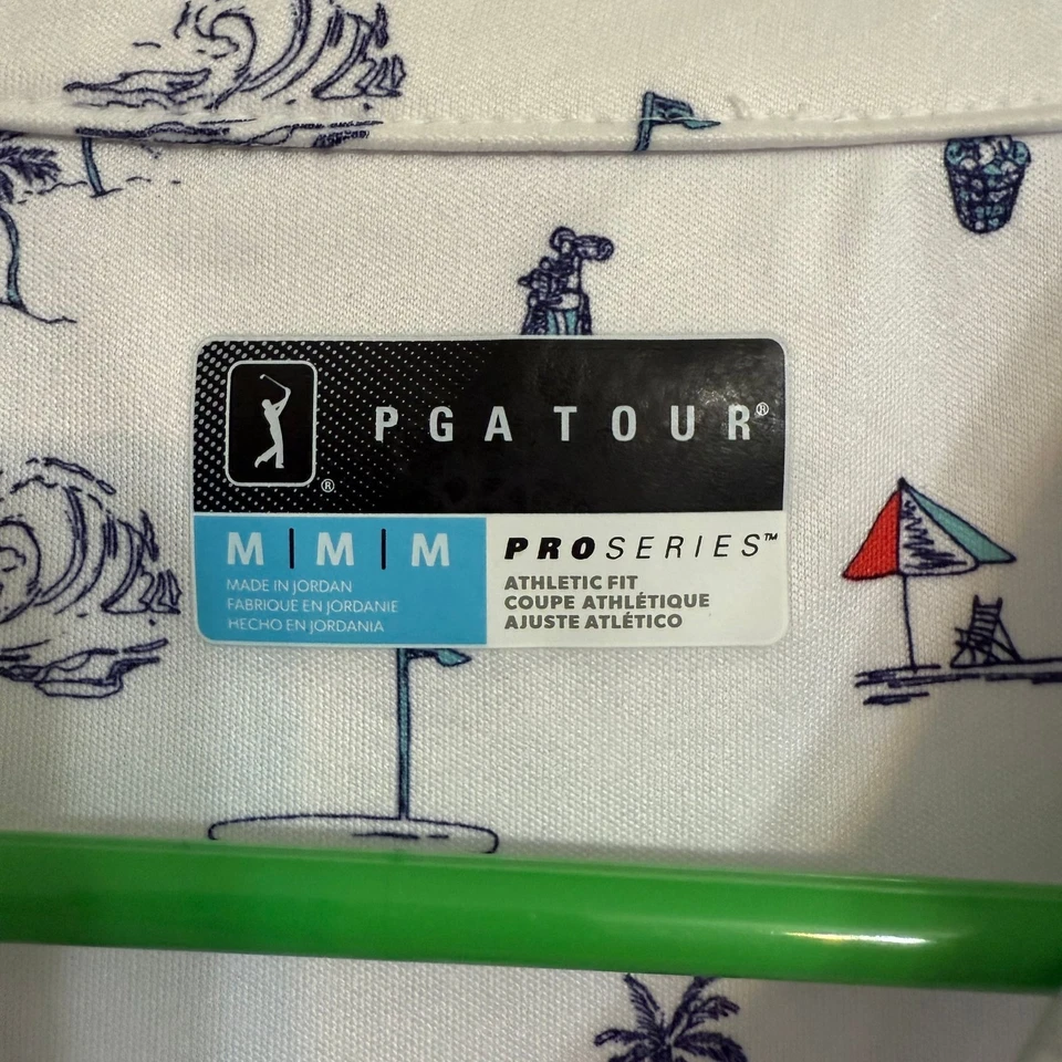 Polo de golf de manga corta PGA TOUR Foto 3 de 4