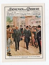figurina - LE COPERTINE DELLA DOMENICA DEL CORRIERE - VITA POLITICA ITALIANA 3