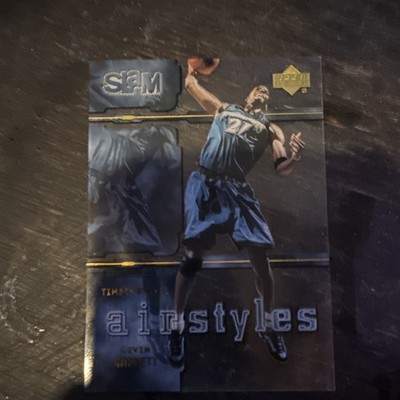 Upper Deck 2000-01 Slam Kevin Garnett Air Styles AS1 Timberwolves Basketball