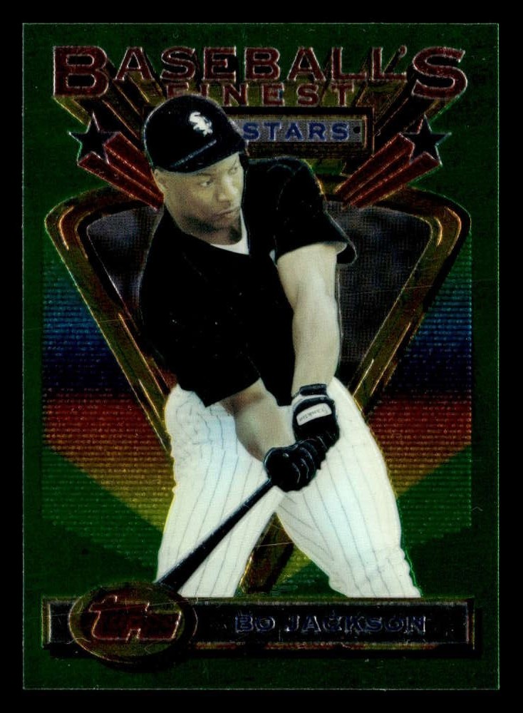 1993 Finest Bo Jackson #91 Chicago White Sox TV561
