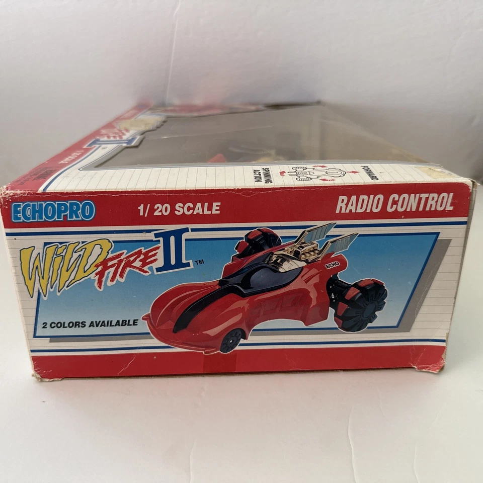 Echo Pro.  Radio Controller. Wild Fire II. 1/20 Scale. Blue Color.1996 No. 90178 - Image 3 of 4