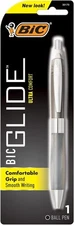 BIC Glide Ultra Comfort Retractable Ballpoint 1 Count (Pack of 1), Assorted 