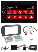 Blaupunkt 2DIN Lenkrad Bluetooth USB TMC DAB Navigation f&uuml;r Mercedes SL 2006-201