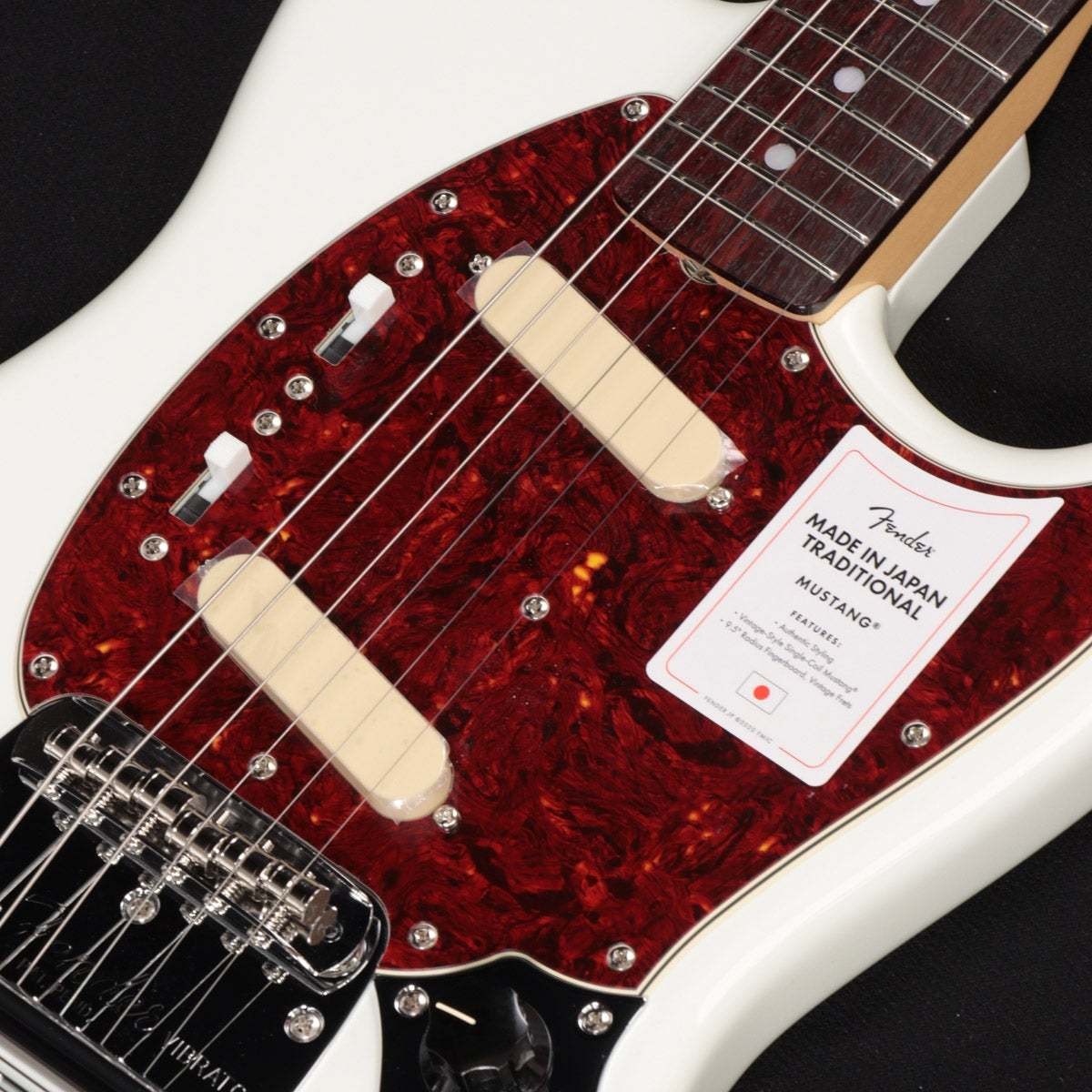 Fender MIJ Traditional 60s Mustang Rosewood Fingerboard Olympic