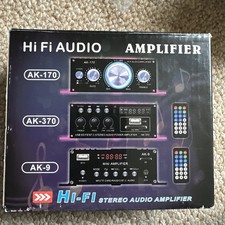 Hi-Fi Stereo Audio Amplifier AK-170