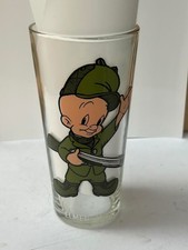 Vintage 1973 Elmer Fudd Pepsi Collector Series Warner Bros Inc Drinking Glass