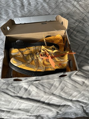 Nike off white dunks university gold size 8