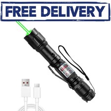 Rechargeable Green Laser Pointer, Long Range Laser Pointer Pen High Power