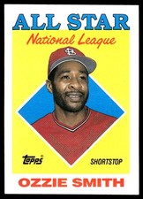 Ozzie Smith 1988 Topps #400 Cardinals MLB READ FREE SHIPPING AutographDen
