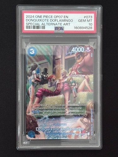Donquixote Doflamingo (SP Card) graded PSA 10 for sale on eBay