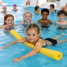 Hollow Foam Pool Noodles Colorful Soft Swim Floats Training Aid for Water Sports
