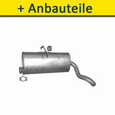 Endtopf Auspuff+ für CITROËN BERLINGO 1.1 1.4 1.6 110/60/75PS 2003-2008