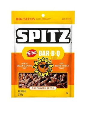 Spitz Fritos BBQ Sunflower Seeds, 6 - Ounce (Pack of 9)
