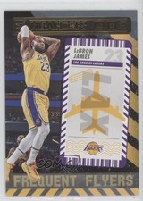 2021-22 Panini NBA Hoops Frequent Flyers Winter LeBron James #13 1cc5
