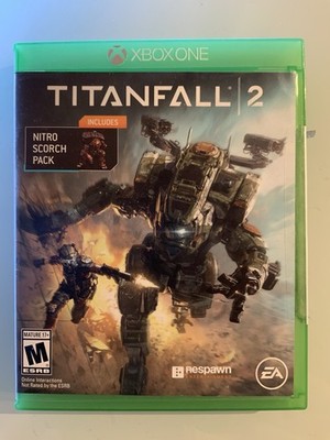 Titanfall 2 Microsoft Xbox One, 2016, Mech Warrior Shooter Video Game, Clean
