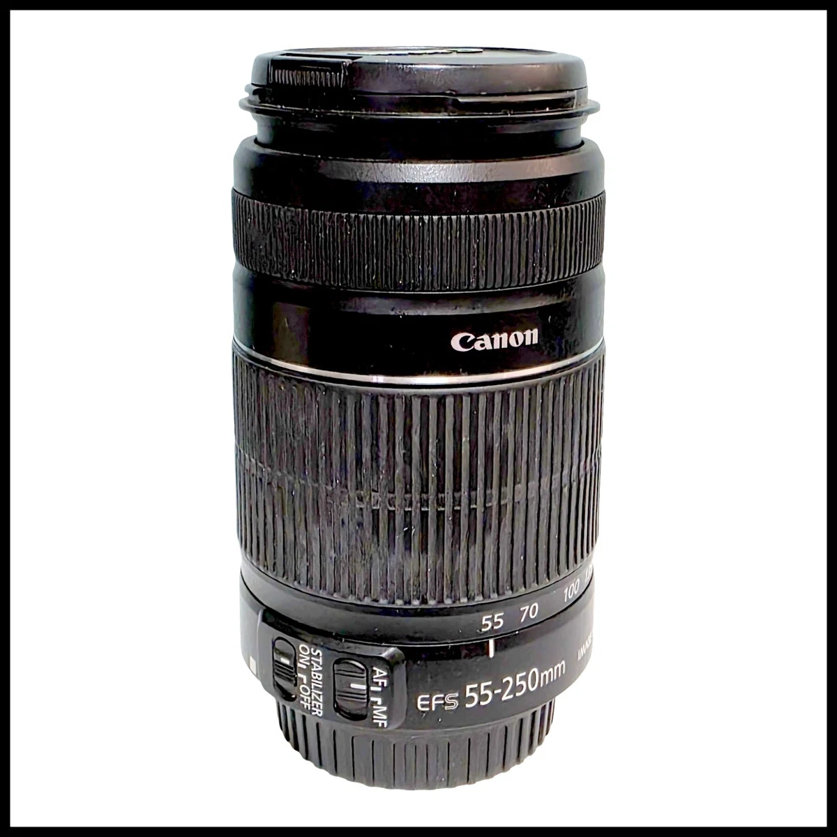 Preços baixos em Lentes de câmera Canon 55-250mm | eBay
