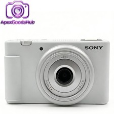 Sony ZV-1F 20.1MP 4K Vlog Camera Flip Screen For Content Creators English -White