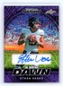 Ethan Vasko 2025 Leaf Football Nation - A New Dawn Auto Sparkle Purple #/8