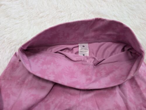 Girls High-Waisted Pink Tie Dye Biker Shorts, cycling shorts tights nwot 7-16 yr - Picture 4 of 7