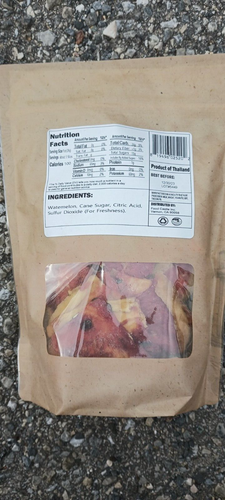 Chewy Dried Watermelon Slices 100% Natural Pure Organic Tasty Snack 60oz 1700g - Picture 8 of 11