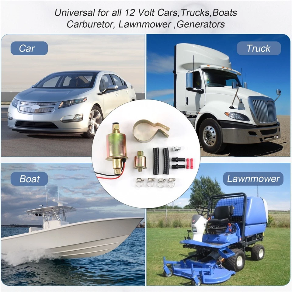 Bomba de combustible electrónica E8016S para 1968 Triumph Spitfire Base subaru brat jaguar Foto 3 de 4