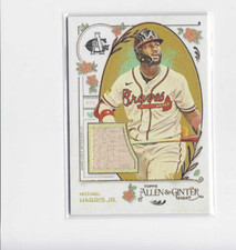 2024 Topps Allen & Ginter Michael Harris Jr. Bat Card #AGR-MHA Braves