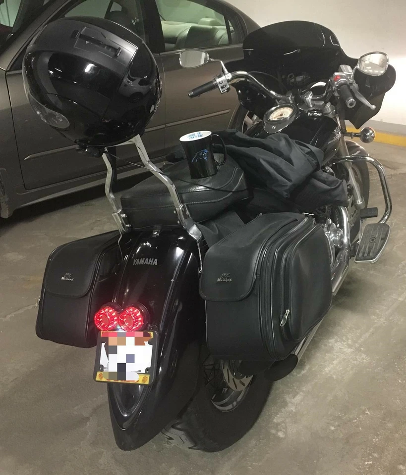 For Yamaha V Star250 650 950 1100 Motorcycle Turn Signal LED Tail Brake Light US - Изображение 3 из 4