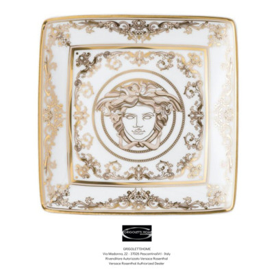 Versace Rosenthal - Medusa Gala - Square Flat Bowl 12 Cm - Dealer