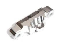 Billet Machined Silver Front-Rear Arm Brace for Traxxas 1/10 Maxx 4S Truck 8916