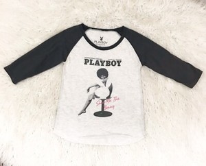 playboy baseball tee