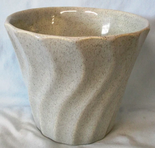 Bauer Cal Art Swirl #6 Planter Blue Gray 6" x 7"