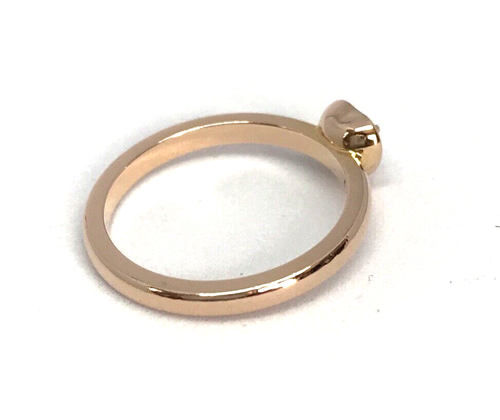 CARTIER D'AMOUR heart ring Diamond EU47 K18 pink gold preowned - 第 4/12 張圖片